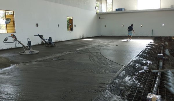 godown floor concrete in nasuvampalayam tirupur